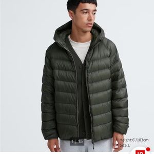 Uniqlo Ultralight Hooded Down Jacket - Men’s S